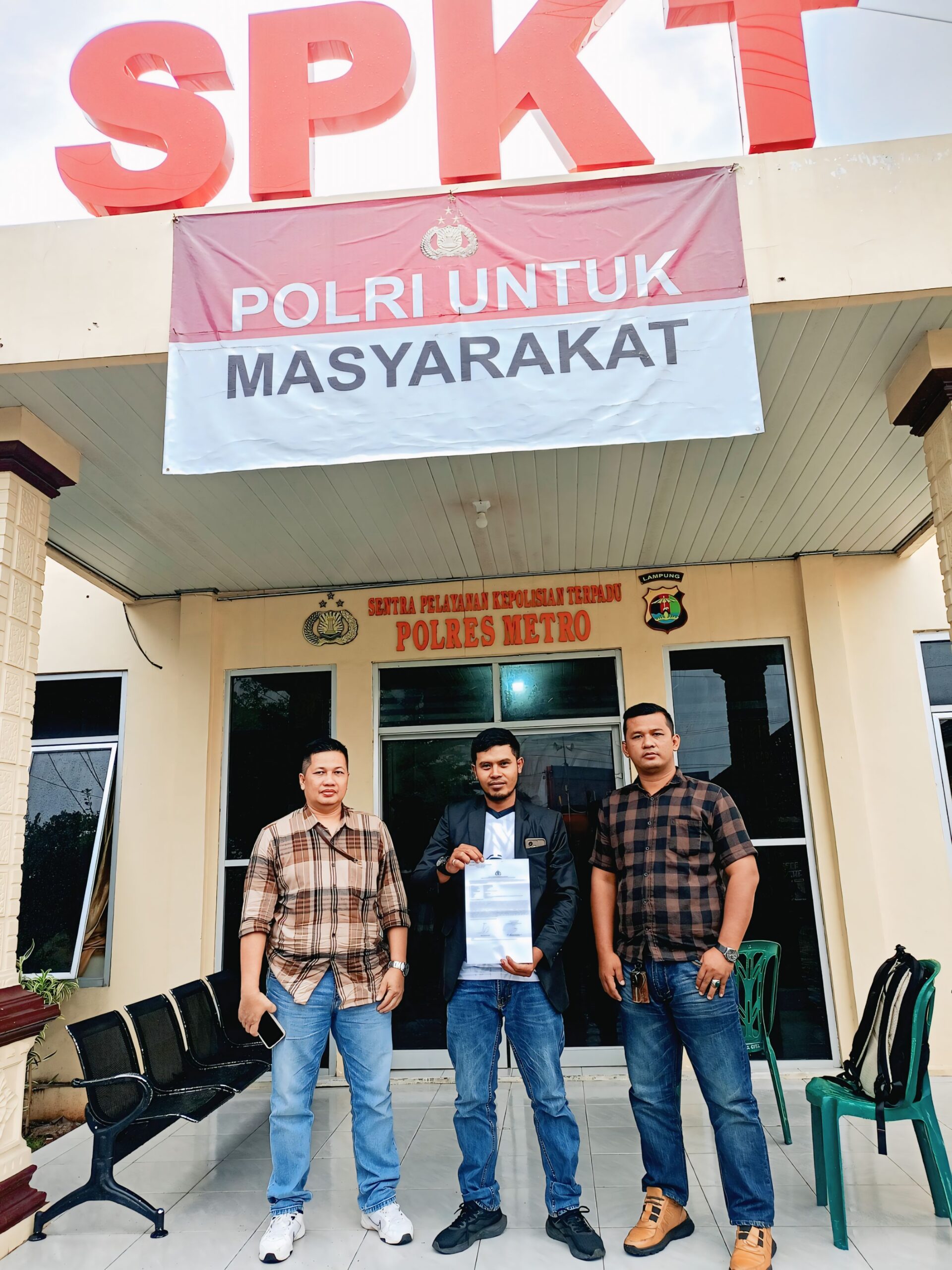 DIREKTUR LPK JEPANG RYU NUSANTARA CABANG KOTA METRO DIPOLISIKAN DUGAAN TIPU GELAP