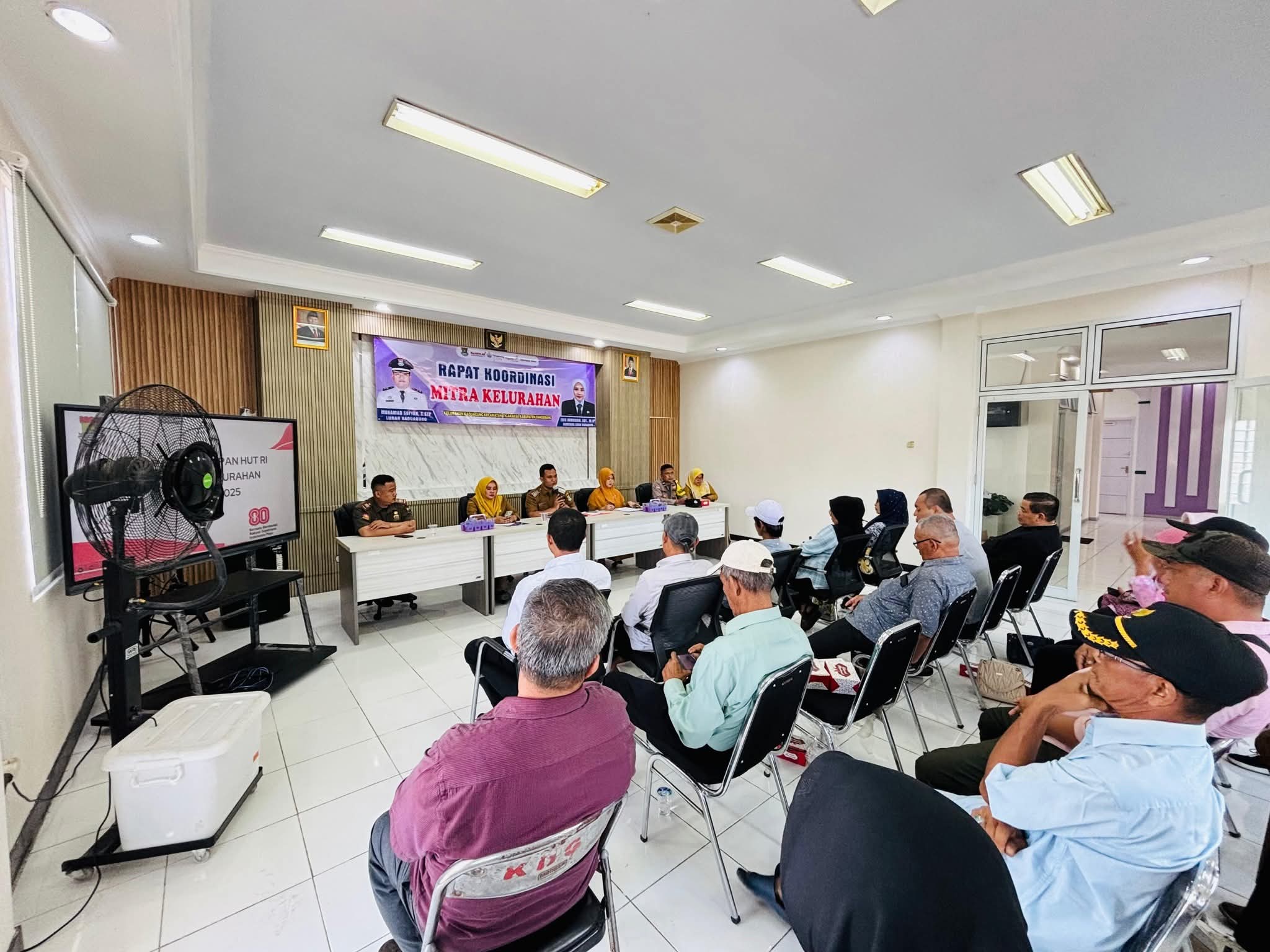 Pererat Kolaborasi, Kelurahan Kaduagung Mantapkan Persiapan HUT ke-80 RI