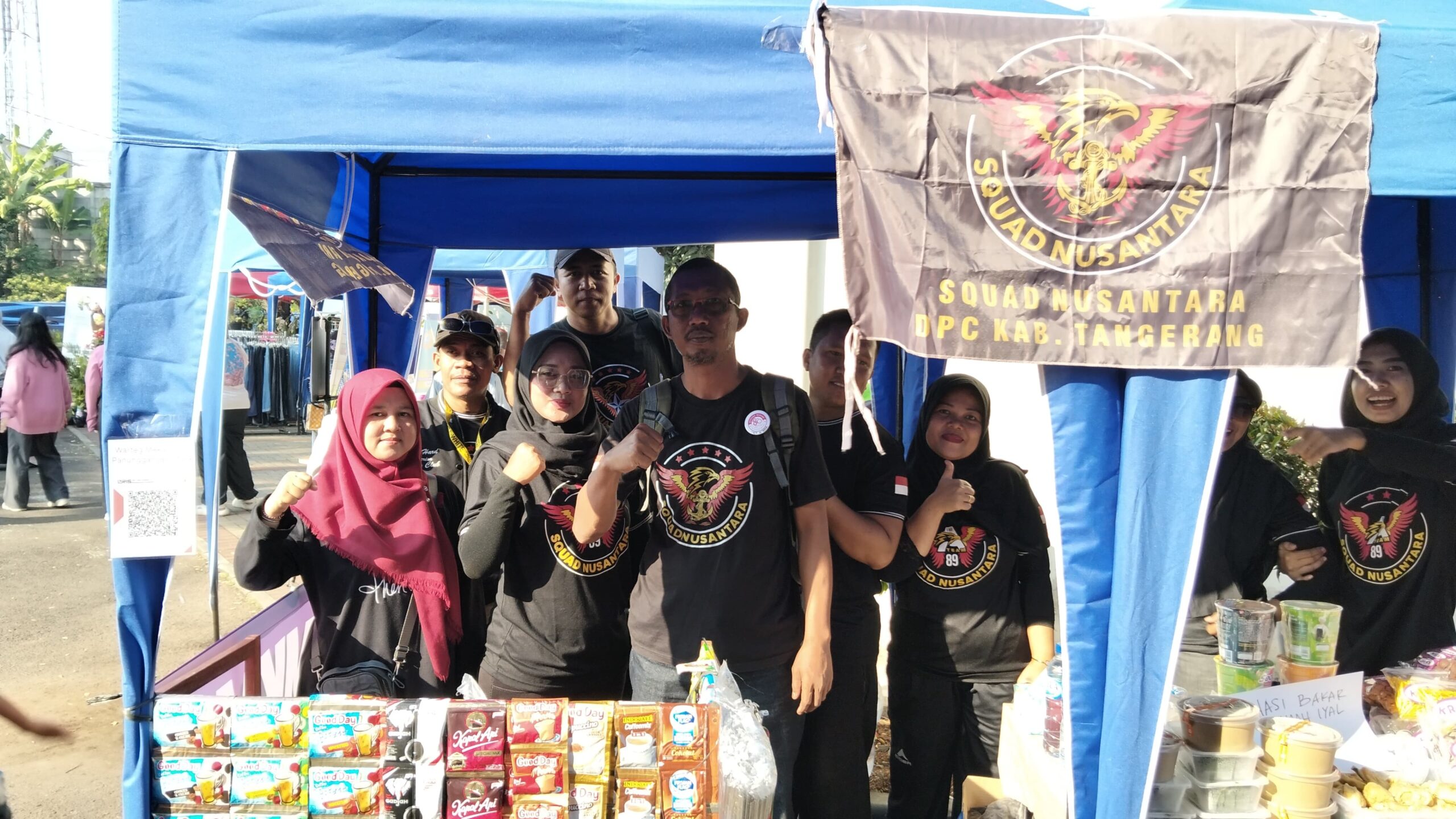 Gandeng Mahasiswa & PMI, Squad Nusantara Pagedangan Gelar Bazar UMKM hingga Sertifikasi Halal