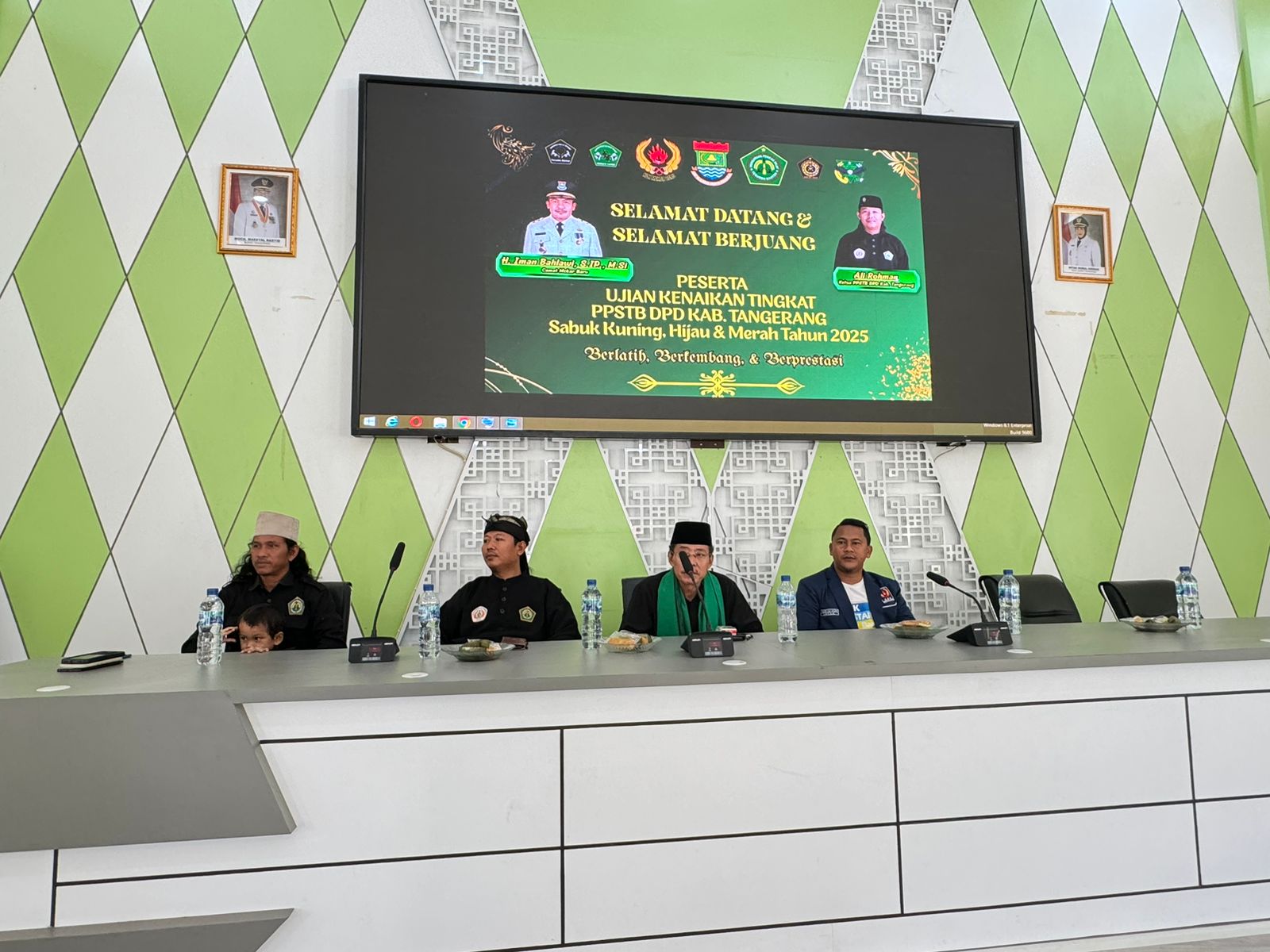 Seni Bela Diri Tradisi Banten Terus Dilestarikan, PPSTB Gelar Ujian Sabuk di Mekar Baru