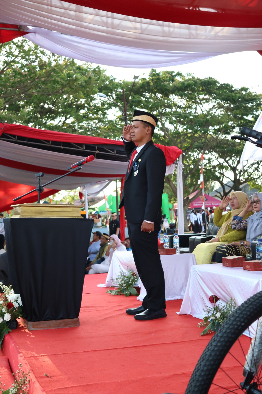 Semangat Nasionalisme Warnai Gelar Senja Kecamatan Mekar Baru