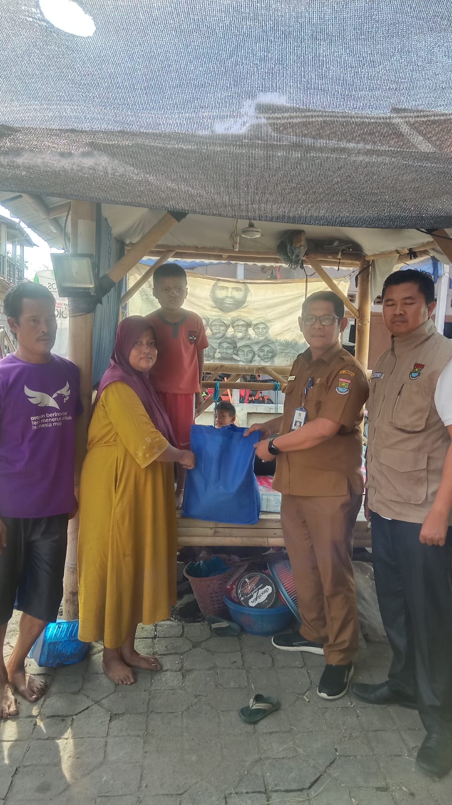 Pemerintah Kecamatan Gunung Kaler Siap Kawal Pengobatan Anak Satia di Rancagede