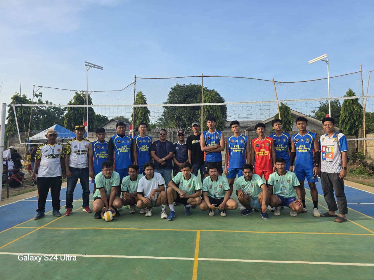 Bangga! Tim Voli Mekar Baru Persembahkan Gelar Juara untuk Warga Kecamatan